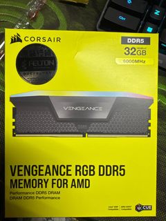 Vengeance rgb DDR5 6000mhz64180232381697110