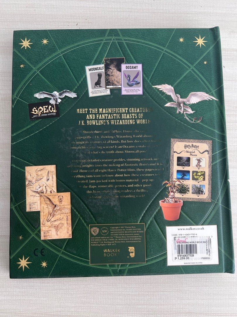 Wizarding movie magic Harry potter book vol 2 (Category: Storybooks) located in Taguig. Submitted by arcjvcs (Listing ID 1357656080, Image 2). Description: -preloved -dm for more details .