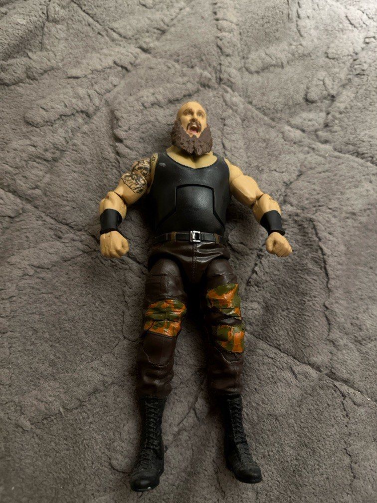 WWE figure （分類：手辦雕像）位於 Hong Kong。 由 ming7.17.28.49 提交（商品編號 1357741647，圖片 1）。簡介： WWE Braun strowman。
