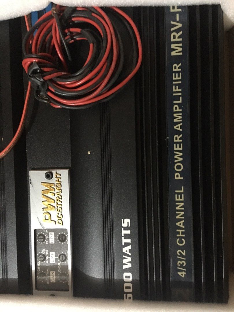 X12 MRV-F705 car amplifier (Category: Soundbars, Speakers & Amplifiers) located in Quezon City. Submitted by collectionneursonline88 (Listing ID 1357772130, Image 3). Description: 🔄 Meetups Balintawak Camachile 7/11 Quezon City 🛵 Shipping : - Lalamove ( except Provincial) - Flash Express - GogoExpress - LBC 📥 Payment : cash on meetups Gcash.