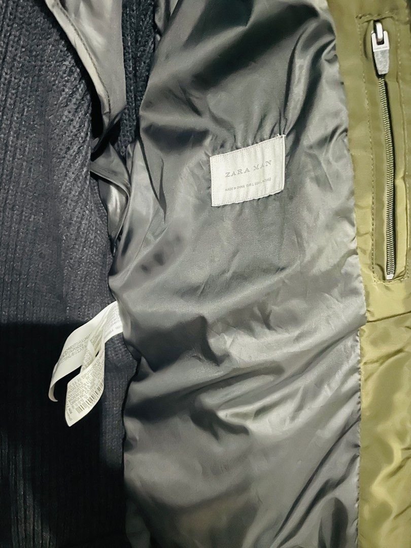 Zara Man winter Jacket (Category: Coats, Jackets and Outerwear) located in Bacoor. Submitted by stuffwars_ph (Listing ID 1357596940, Image 3). Description: Zara Man Winter Jacket Bought in Canada Dimes: 19x 27 US/Eu Large.