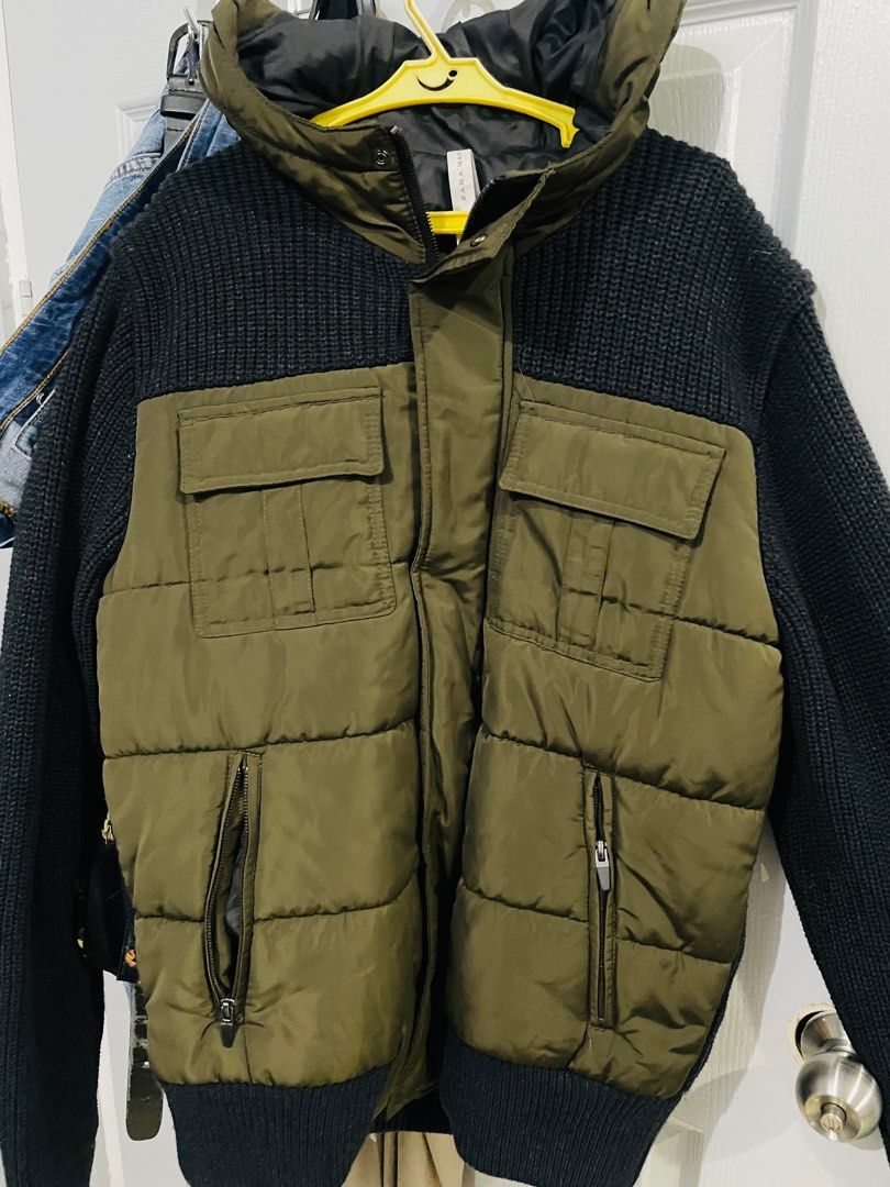 Zara Man winter Jacket (Category: Coats, Jackets and Outerwear) located in Bacoor. Submitted by stuffwars_ph (Listing ID 1357596940, Image 1). Description: Zara Man Winter Jacket Bought in Canada Dimes: 19x 27 US/Eu Large.
