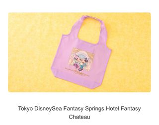 東京 迪士尼 最新 購物袋 夢幻泉鄉 酒店 環保袋 Tokyo Disney Fantasy Spring shopping tote bag64229675620994110