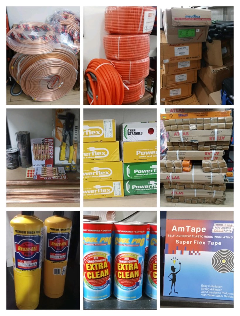 Ac Materials for installation, Announcements on Carousell