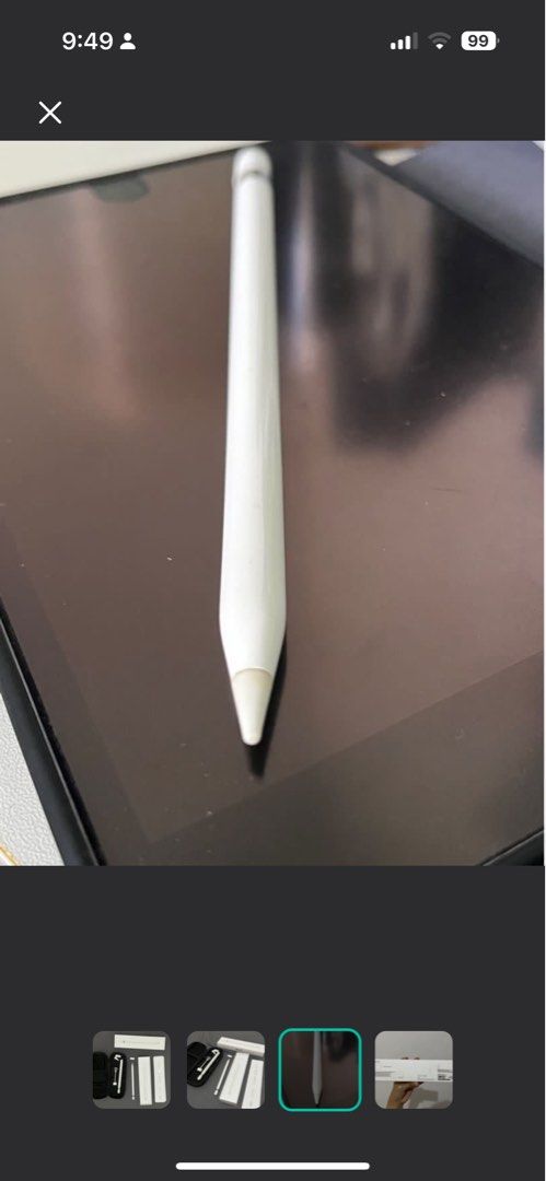 Apple Pencil 1st Gen (Category: Other Mobile & Gadget Accessories) located in Tacloban City. Submitted by ceegieca (Listing ID 1357901167, Image 3). Description: Bought here sa carousell also Original Last price posted.