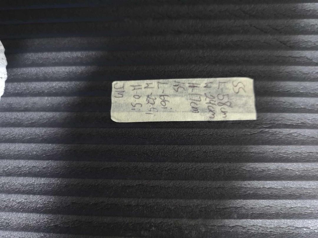 Black Yoga Mat With Bag (Category: Exercise Mats) located in Santa Cruz. Submitted by jmy_surplus.2 (Listing ID 1357940330, Image 3). Description: Size ; L - 66 W - 22.5 H - .5 Color ; Black Type ; Mat Brand ; No brand Material ; Rubber Style ; Black Yoga Mat JMY 4.