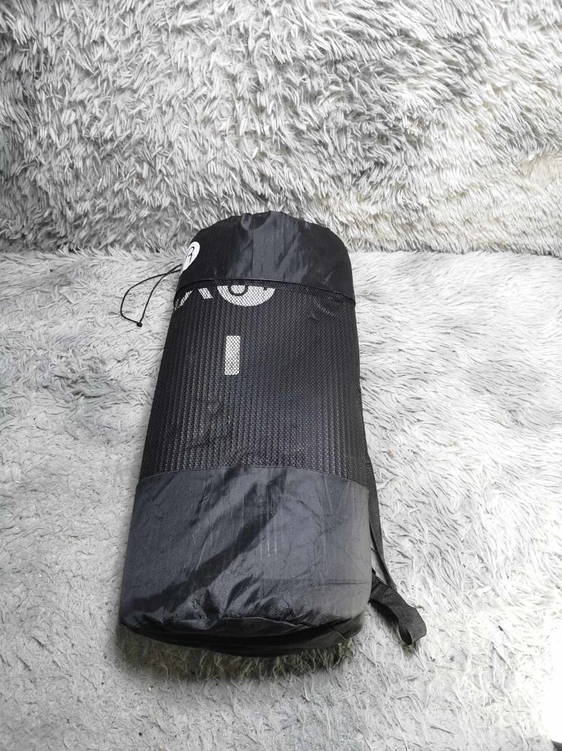 Black Yoga Mat With Bag (Category: Exercise Mats) located in Santa Cruz. Submitted by jmy_surplus.2 (Listing ID 1357940330, Image 1). Description: Size ; L - 66 W - 22.5 H - .5 Color ; Black Type ; Mat Brand ; No brand Material ; Rubber Style ; Black Yoga Mat JMY 4.