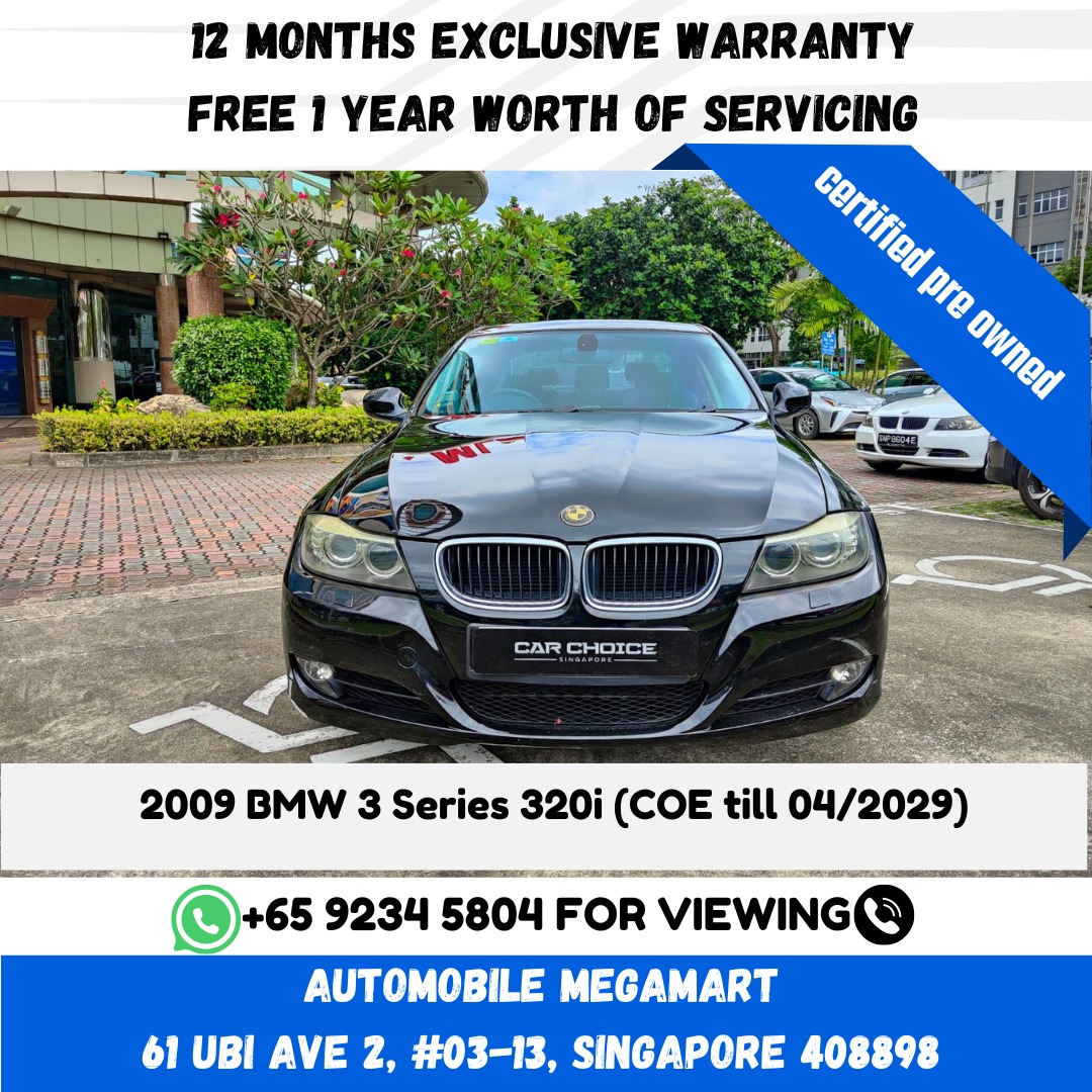 Used BMW Cars for Sale in Singapore | Buy Pre-Owned BMW Vehicles