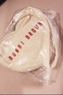 Bobbi brown canvas pouch