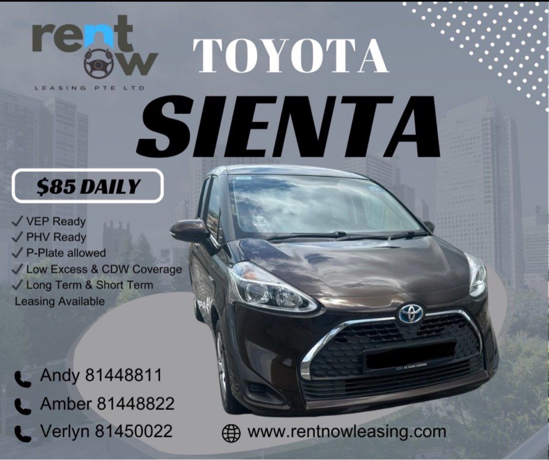 Cheap car rental/Car rental/no deposit/Save fuel/Petrol / Hybrid/Personal usage/Company car/Long term/Short term/Grab/Gojek/Ryde/Tada/Delivery/Weekday/Weekend/ Daily/weekly/Monthly/Rentcar/ P plate/Sedan/SUV/MPV/Malaysia/PHV ANDY(81448811) (Category: Car Rental) located in Singapore. Submitted by rentnow.leasing (Listing ID 1357869286, Image 1). Description: Long Term Leasing for PHV / Personal Usage Mazda 3 Mild Hybrid ✔️Comprehensive Insurance 