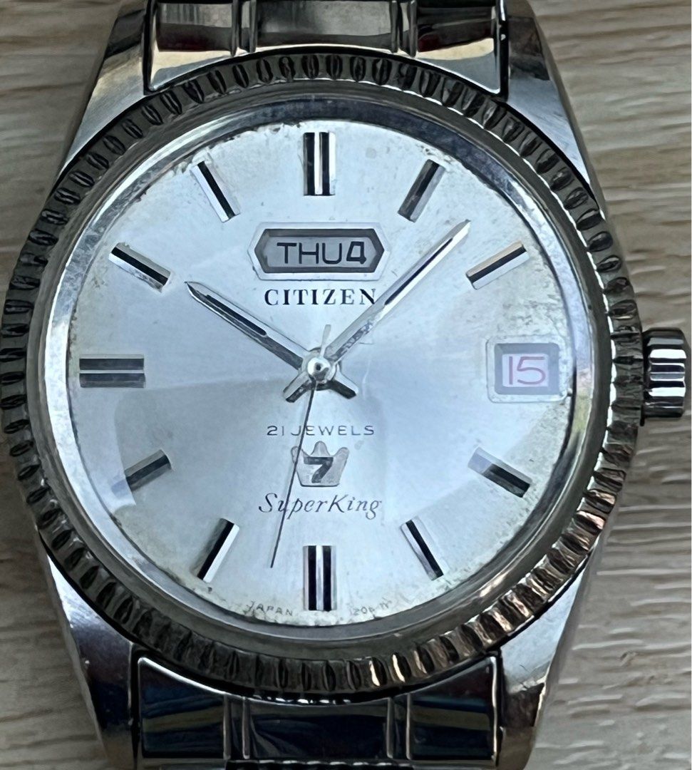 CITIZEN SEVEN SUPERKING 21 JEWELS DAYDATE AUTOMATIC, 興趣及遊戲