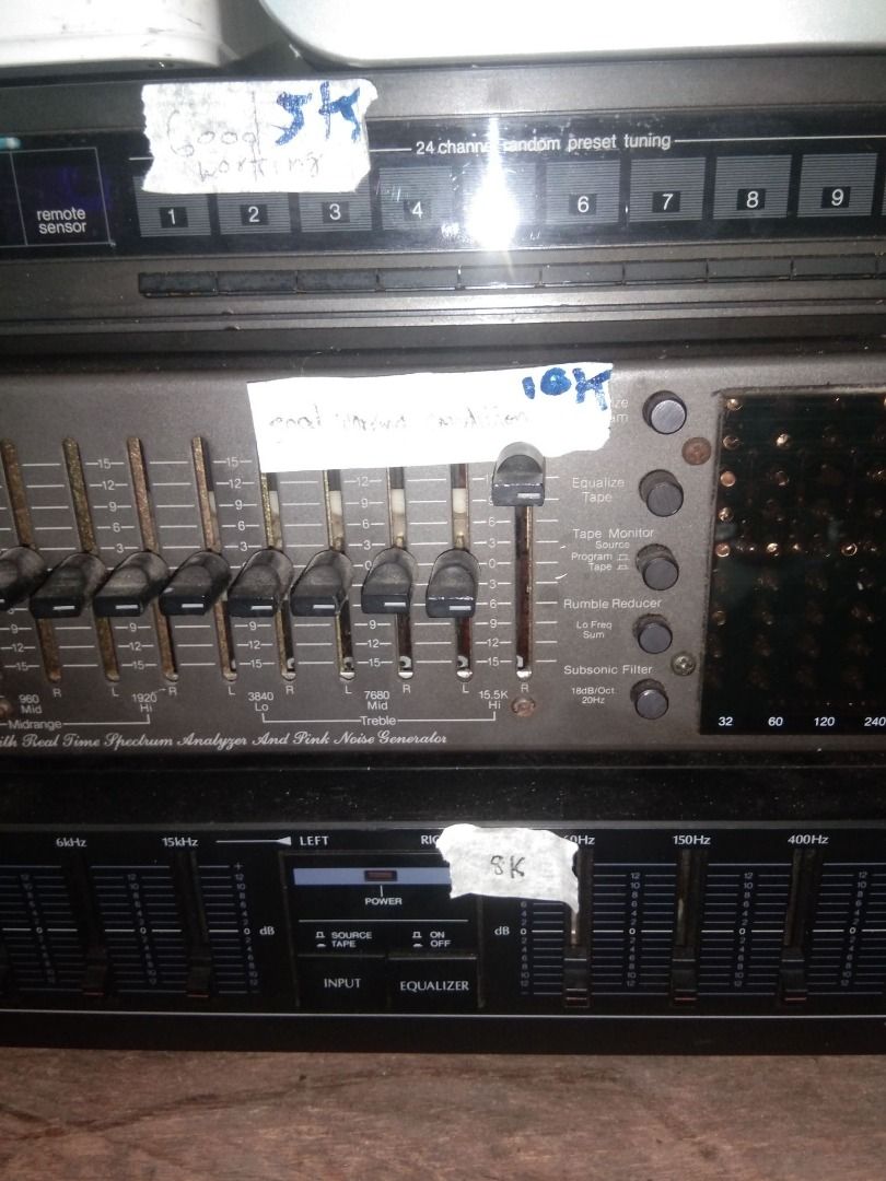 For sale Assorted Stereo Equalizer (Category: Soundbars, Speakers & Amplifiers) located in Iloilo. Submitted by eulneversee (Listing ID 1357897865, Image 3). Description: For sale Stereo Equalizer (Part II) 1.Sansui model SE-300 2.Gemini model EQ-3000 3.Gemini model EQ-2000 4.Audio Control model C-101 series Two Location:Brgy.Daga,Santa Barbara,Iloilo Pm me for details.