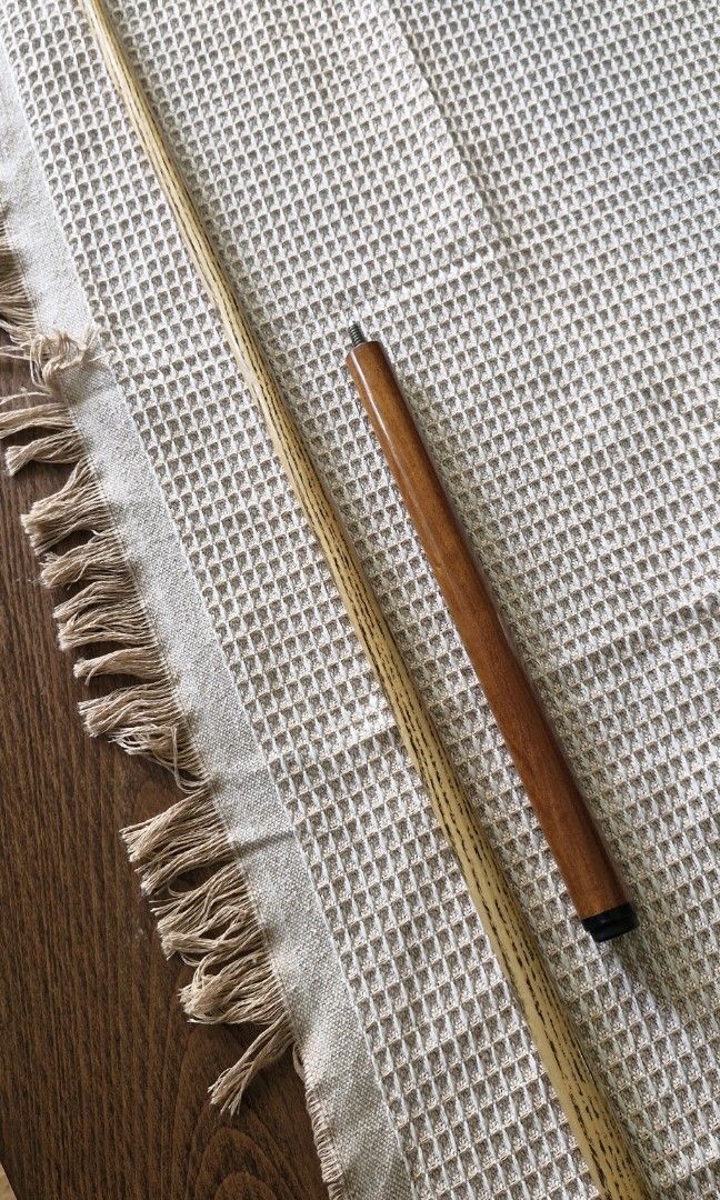 Gino Ferrari Ash wood jump cue (Category: Billiards and Bowling) located in Makati City. Submitted by joaquinm (Listing ID 1357808568, Image 1). Description: Selling my rare Gino Ferrari jump cue made from Ash wood. No damages. Very good condition..