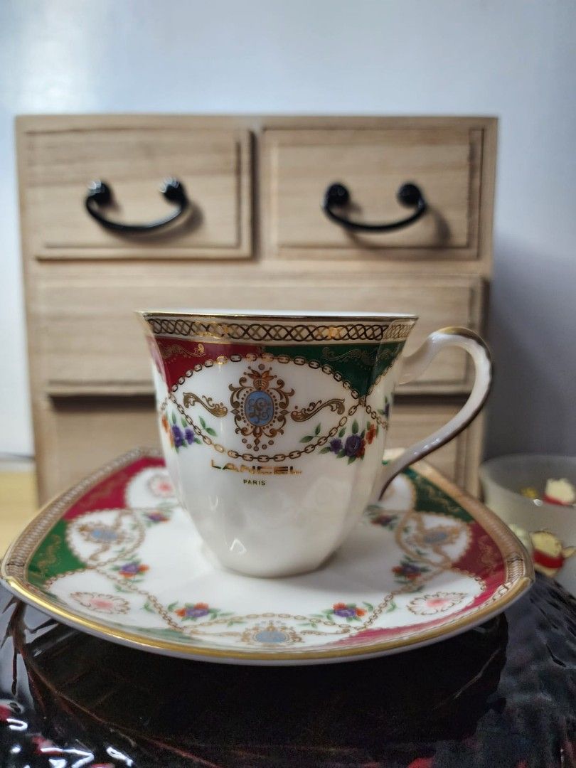 Givenchy / Lancel duos (Category: Coffee & Tea Tableware) located in San Fernando. Submitted by ads.23 (Listing ID 1357789132, Image 2). Description: Givenchy cup and saucer 1 cup, 2 saucers ₱650 Lancel cup and saucer 1 cup, 2 saucers ₱650 Location: SAN FERNANDO, PAMPANGA MOP: Gcash /Bank Transfer /Palawan We can ship via LBC and J&T Shipping fee will be shouldered by the buyer.