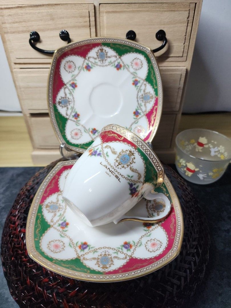 Givenchy / Lancel duos (Category: Coffee & Tea Tableware) located in San Fernando. Submitted by ads.23 (Listing ID 1357789132, Image 3). Description: Givenchy cup and saucer 1 cup, 2 saucers ₱650 Lancel cup and saucer 1 cup, 2 saucers ₱650 Location: SAN FERNANDO, PAMPANGA MOP: Gcash /Bank Transfer /Palawan We can ship via LBC and J&T Shipping fee will be shouldered by the buyer.