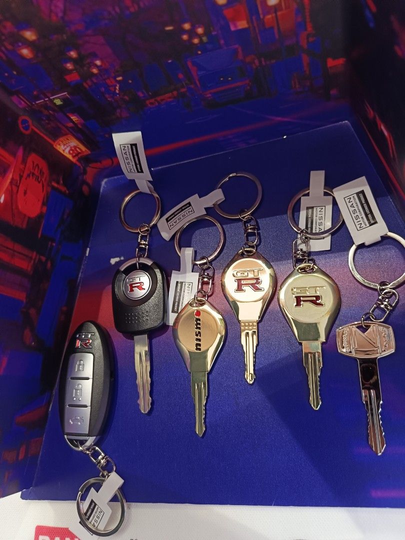 GTR Gashapon Keys (Category: Vintage Collectibles) located in Cebu City. Submitted by beagles30 (Listing ID 1357957845, Image 1). Description: Selling my extra set of GTR gashapon keys Selling the whole set or per piece Nismo - 750php R35 - 1500php ❎ BNR34 - 750php BCNR33 - 550php BNR32 - 550php KPGC110 - 500php mop: gcash/ bank transfer mod: Lbc/j&t/jrs my loc: cebu City shipping: shipped with bubble wrap free shipping thank you!.