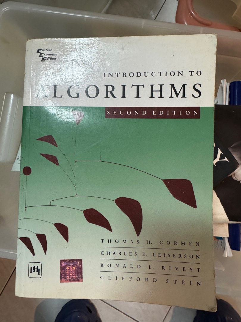 Introduction to Algorithm, Hobbies & Toys, Books & Magazines, Textbooks ...