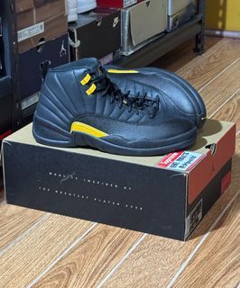 Jordan 12 Black Taxi