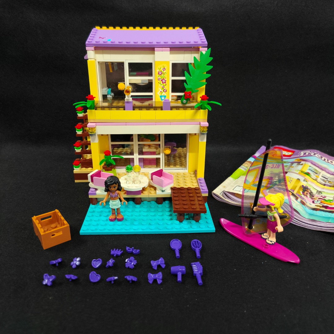 LEGO Friends 41037 Stephanie's Beach House Set, Hobbies & Toys,