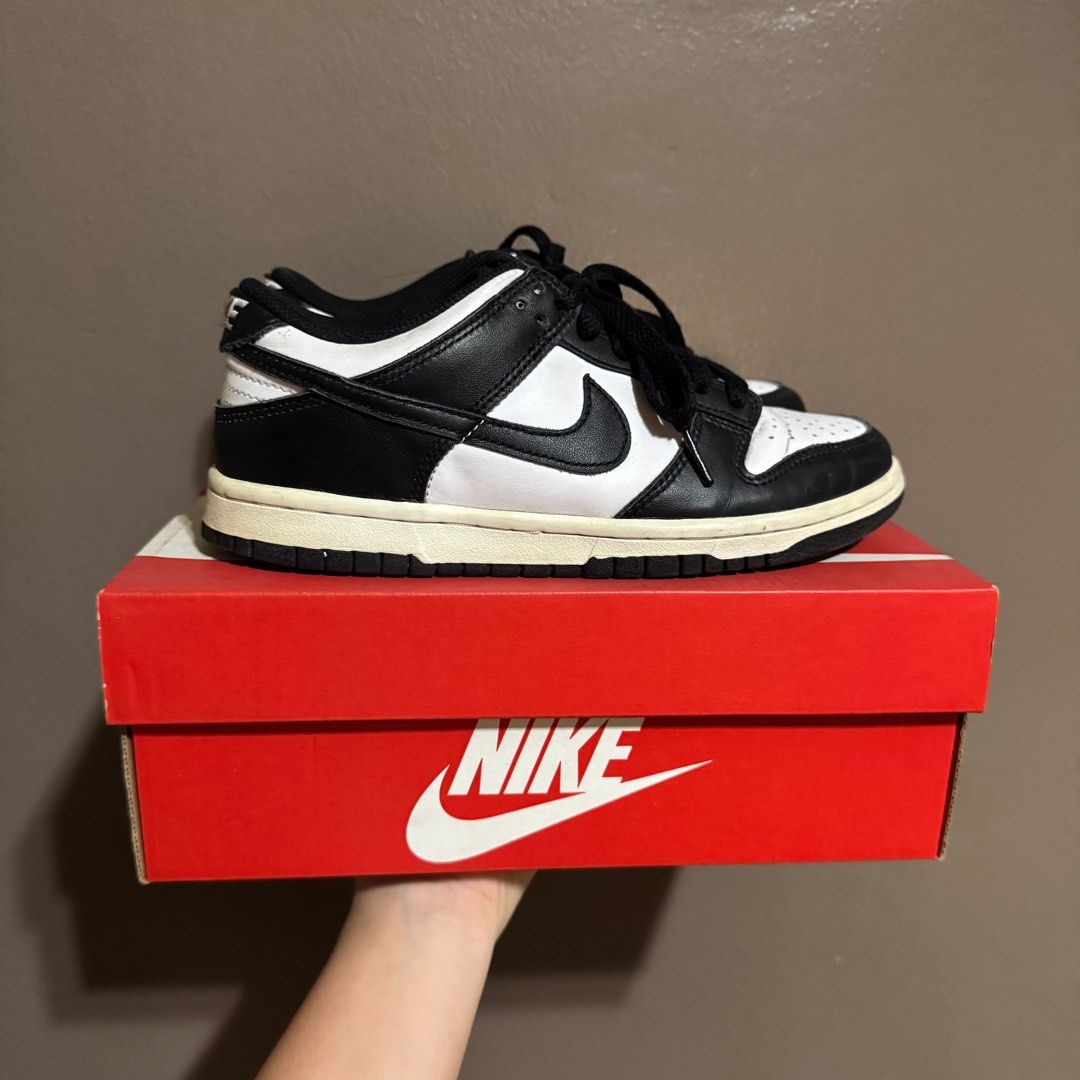 Nike Dunk Panda Black & White Women's (Category: Sneakers) located in Makati City. Submitted by aliceabrera (Listing ID 1357869583, Image 1). Description: Nike Dunk Low (GS) Panda Black & White Women's Size 4.5y or 6w Location near BGC.