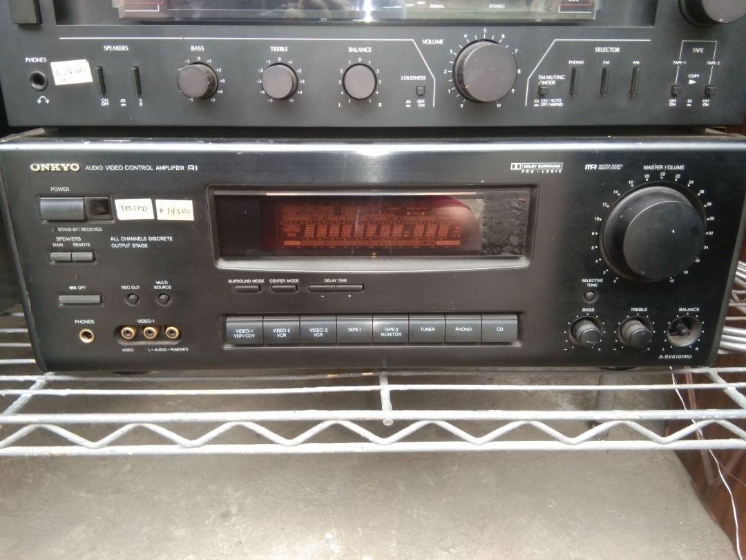 Onkyo Audio Video Control amplifier model R1 ASV610 Pro (Category: Soundbars, Speakers & Amplifiers) located in Iloilo. Submitted by eulneversee (Listing ID 1357894259, Image 3). Description: For sale Onkyo Audio Video Control amplifier model R1 ASV610 Pro Price P10,500.00 plus shipping fee Location:Garage Sale at Brgy.Daga,Santa Barbara,Iloilo Specifications Power output: 125 watts per channel into 8Ω (stereo) Surround output: 70W (front), 70W (