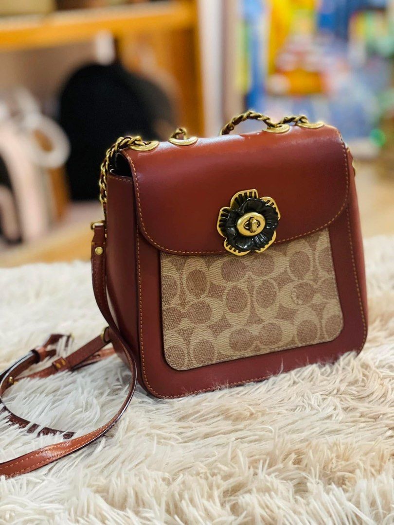 💯ORIGINAL COACH MADISON BACKPACK 18 SIGNATURE TAN RUST (Category: Luxury Bags & Wallets) located in Quezon City. Submitted by ashongsstore (Listing ID 1300309660, Image 1). Description: 🐎C0AÇH COLLECTION 🐎 🇵🇭ONHAND🇵🇭 ‼️Please look at our pictures as that is exactly what you are purchasing‼️ 💯GUARANTEED ORIGINAL AND AUTHENTIC or TRIPLE YOUR MONEY BACK! Not REPLICA, OEM, TOP GRADE QUALITY, AUTHENTIC QUALITY or Any other Terms to DENOTE FAKE