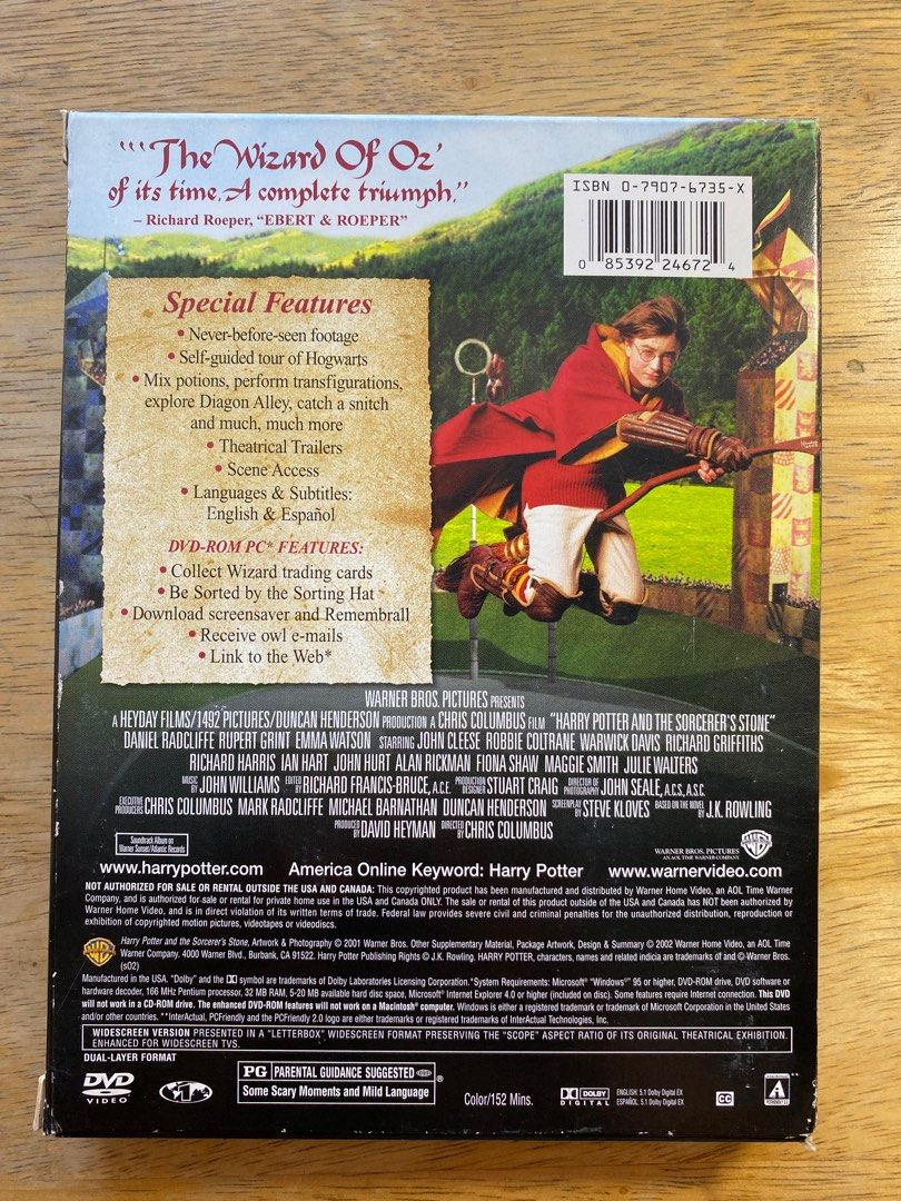 Original DVD | Harry Potter (Category: CDs & DVDs) located in Bacoor. Submitted by raredeals (Listing ID 1357821667, Image 2). Description: .
