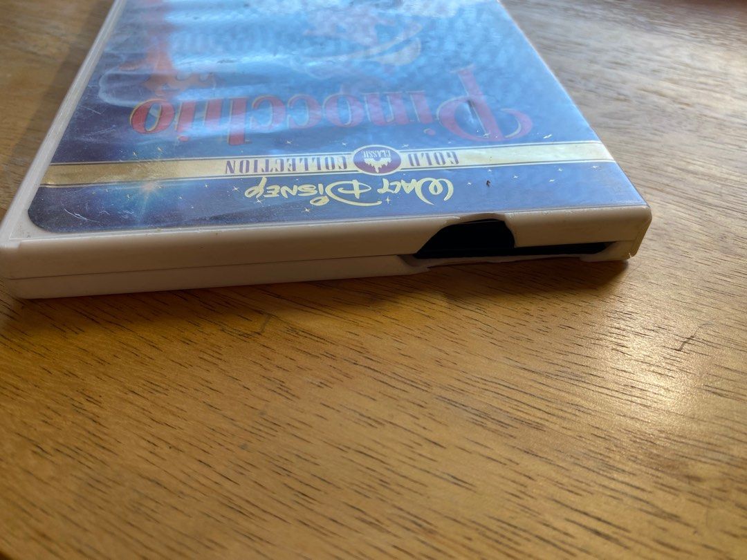 Original DVD | Pinocchio GOLD COLLECTION (Category: CDs & DVDs) located in Bacoor. Submitted by raredeals (Listing ID 1357825075, Image 3). Description: Flaw: case has a cracked, check mast photo.