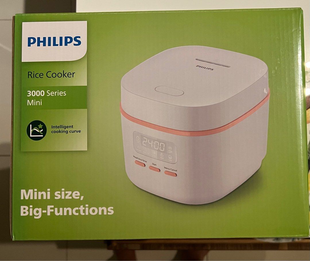 Philips Rice Cooker 3000 series mini, TV & Home Appliances, Kitchen ...