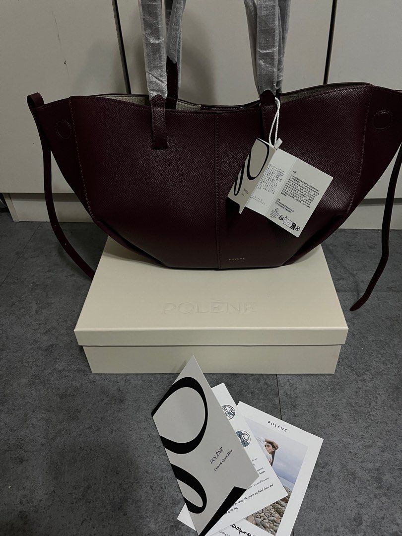 Polene Cyme Mini in Dark Cherry Color (Category: Luxury Bags & Wallets) located in Cebu City. Submitted by dannii01 (Listing ID 1357834814, Image 3). Description: Bought this from Taiwan Bag Boutique Bag has heat-stamp inside Inclusion: Original Box Mini Polene Pouch Dustbag Tags.