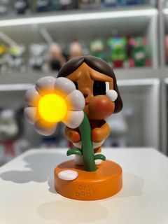 POPMART CRYBABY SAD CLUB LAMP Sunflower Lamp Collectible Rare Find