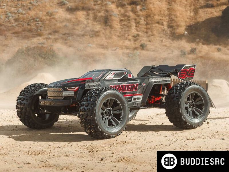 Gabbia A Rulli Integy Arancione Per Arrma Kraton 6S BLX 1/8 &ndash; Esoscheletro Protettivo