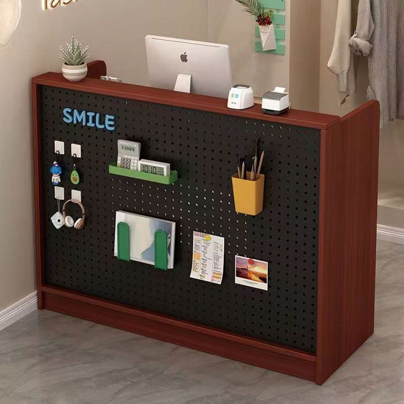 Reception Desk /Cashier Table/Reception Desk /Solid wood pellet board ...