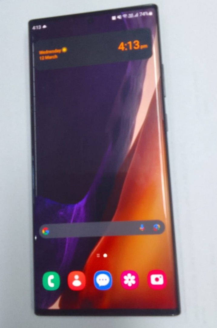 Samsung Note 20 Ultra 5G 256g (Category: Samsung) located in Manila. Submitted by kitakat111 (Listing ID 1357860980, Image 3). Description: negotiable 0 9 1 5 8 1 4 6 6 6 7 swap with iphone 11 promax or samsung fold.