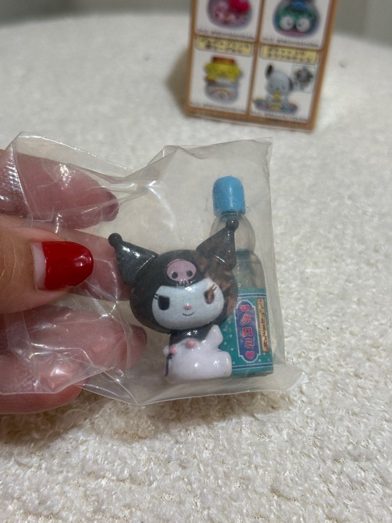 Sanrio Kuromi Mini Figurine Blind Box (Category: Designer & Blind Box Toys) located in Antipolo. Submitted by kiksy.closet (Listing ID 1357890664, Image 2). Description: Sanrio Kuromi Mini Figurine Blind Box - Got this from a vending machine in JP - what you see is what you get - still hasn't gotten it out of the plastic.