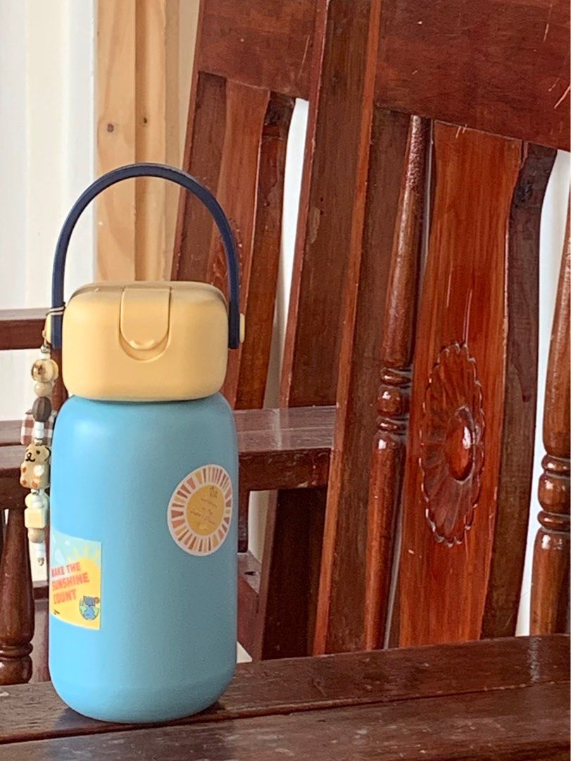 Sunnies Flask 16 oz - Robo Cap (Category: Water Bottles & Tumblers) located in Cagayan de Oro. Submitted by go_get_that_bag (Listing ID 1357788593, Image 2). Description: week old, no scratches flask- gumball robo cap- buttermilk connector- blueberry.