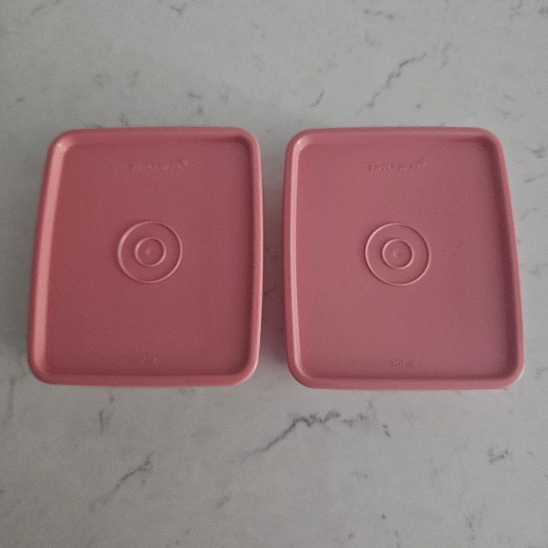 Tupperware - Small Rectangle Round (Category: Food Organisation & Storage) located in Singapore. Submitted by h___j (Listing ID 1357846408, Image 3). Description: Brand new. Received as gift, selling as I don't have a need for it. Dimensions: L10 x W9.5 x H3.5 cm 2 for $15.