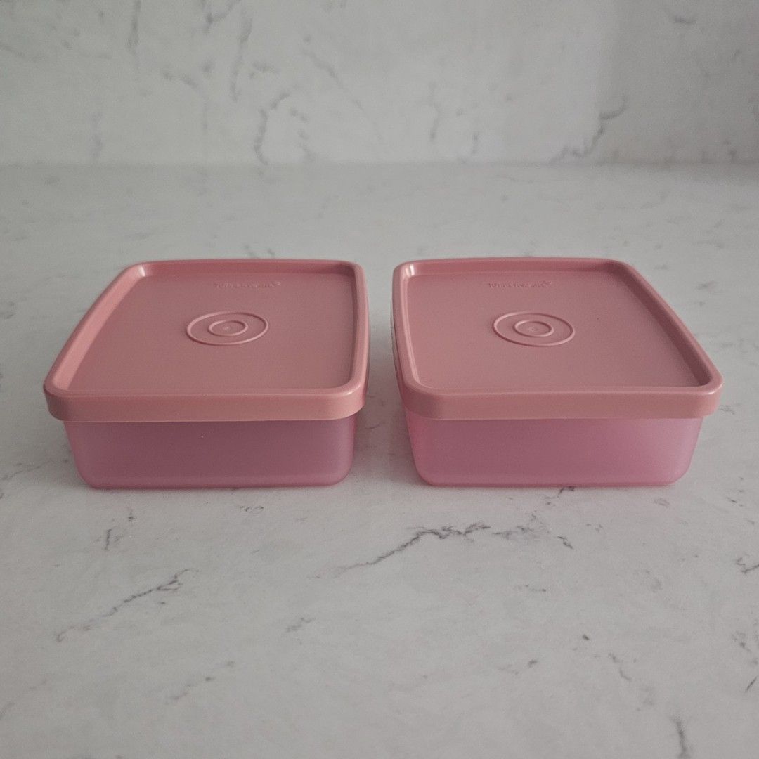Tupperware - Small Rectangle Round (Category: Food Organisation & Storage) located in Singapore. Submitted by h___j (Listing ID 1357846408, Image 1). Description: Brand new. Received as gift, selling as I don't have a need for it. Dimensions: L10 x W9.5 x H3.5 cm 2 for $15.