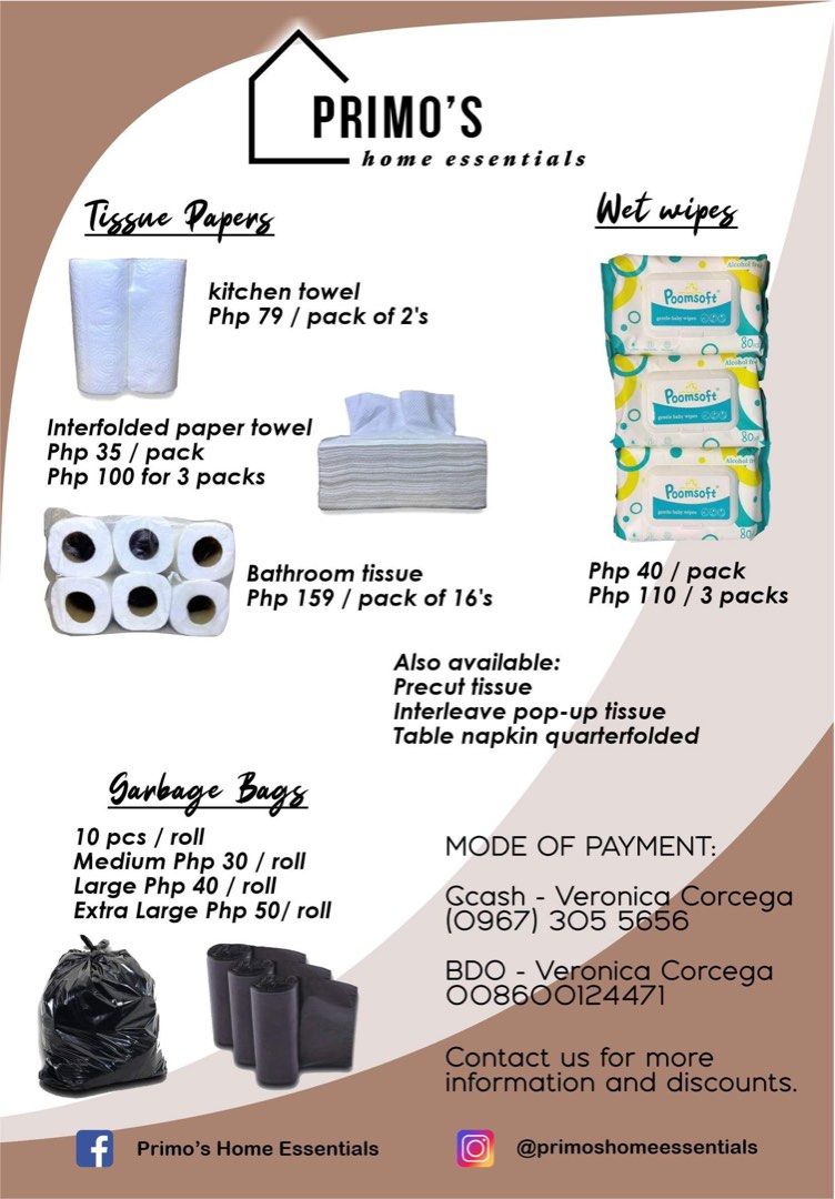 Wet wipes (Category: Diapers & Baby Wipes) located in Manila. Submitted by _nicaamae (Listing ID 1357969260, Image 2). Description: Wet wipes Php 35/pack Php 100/3 packs ~Discounted bundle price Php 740 1 box for 20 packs 80 pulls per pack.