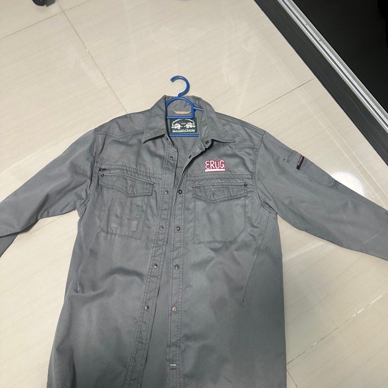Work jacket (Category: Coats, Jackets and Outerwear) located in Singapore. Submitted by wurlii (Listing ID 1357945927, Image 1). Description: Thrifted work jacket .