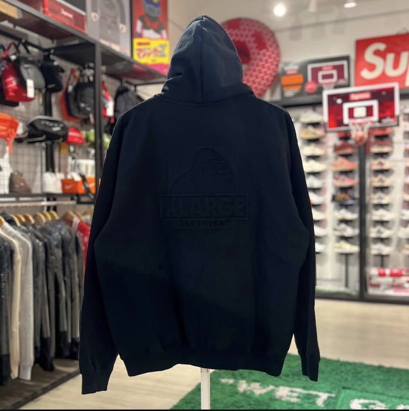XLarge Embossed OG Box Zip Up Hoodie (Category: Coats, Jackets and Outerwear) located in Quezon City. Submitted by inside_plug (Listing ID 1357861941, Image 2). Description: For Sale XLarge Embossed OG Box Zip Up Hoodie Black (Large) Brandnew Dm us to purchase.