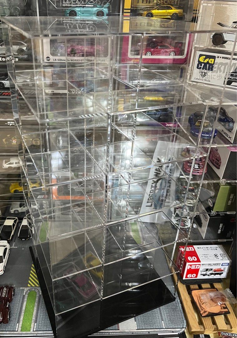24 Slot Acrylic Display Spinner, Hobbies & Toys, Toys & Games on Carousell