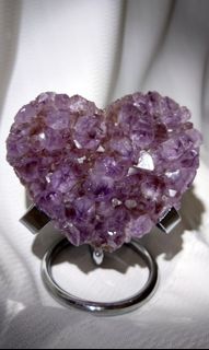 Amethyst Heart Cluster đ64243745414915110