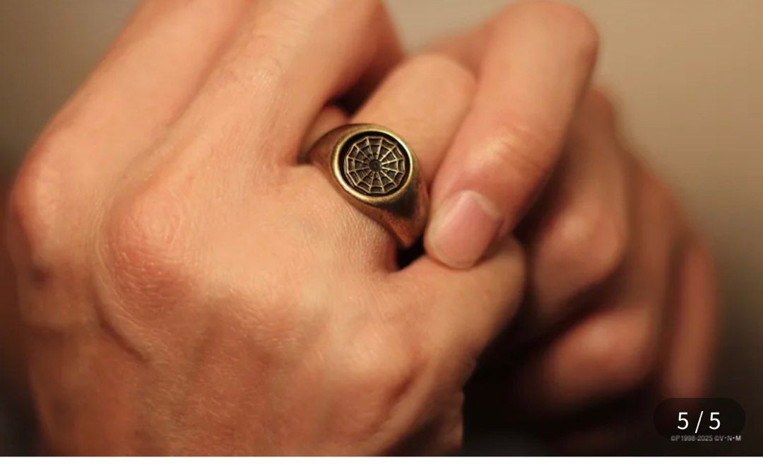 放xrage hunter x hunter 幻影旅團戒指size 11, 名牌, 飾物及配件