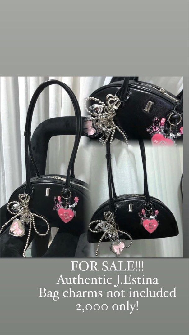 AUTHENTIC j.estina (Category: Luxury Bags & Wallets) located in Orani. Submitted by siahsha (Listing ID 1358060201, Image 1). Description: AUTHENTIC J.ESTINA (KOREAN BRAND) 1,500 ONLY!!! BAG CHARMS NOT INCLUDED ❌.