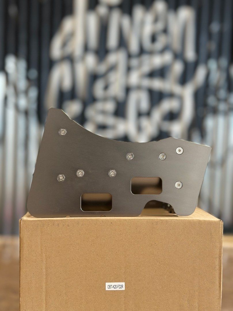 FD2 Type R oil sump Baffle plate (Category: Accessories) located in Singapore. Submitted by driven.sg (Listing ID 1357991294, Image 3). Description: Protects your engine from oil starvation issue on track with sticky tires. If you have issue with VTEC engagement in some corners, you might need this. Drop in baffle with failproof trap doors design.