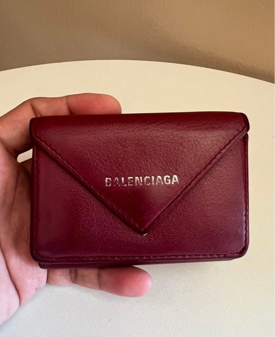 Balenciaga Papier Mini Wallet (Category: Luxury Bags & Wallets) located in Bacoor. Submitted by imluckycat (Listing ID 1358106282, Image 2). Description: Pre owned Rank B Last price.