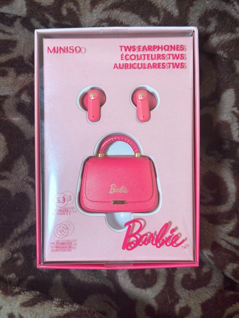 Barbie earphones ( miniso) (Category: Earphones) located in Manila. Submitted by yourtoothfairy (Listing ID 1358149861, Image 1). Description: Authentic Barbie blue tooth earphones from miniso like new Please check photos for more details price posted is the last price already No COD ITEM will be shipped a day after payment is confirmed Shipping Via j&T & lalamove ONLY Payment Via gcash / bank transfer to BPI family bank ONLY .