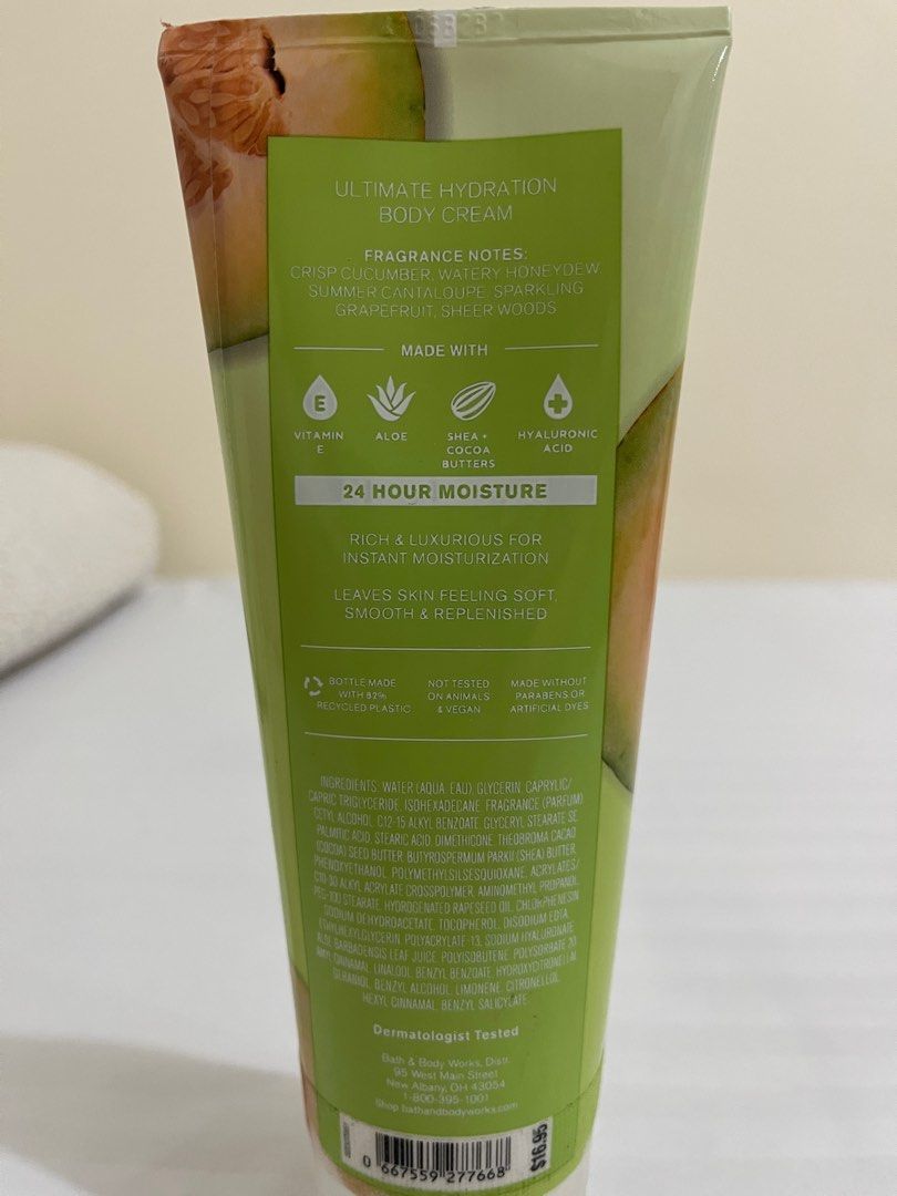 Bath & Bodyworks Cucumber Melon Lotion & Foaming Hand Soap (Category: Body Care) located in Pasig City. Submitted by tquimno (Listing ID 1358087590, Image 2). Description: Sold as Set or Separately From the US Not used or tried Unopened.