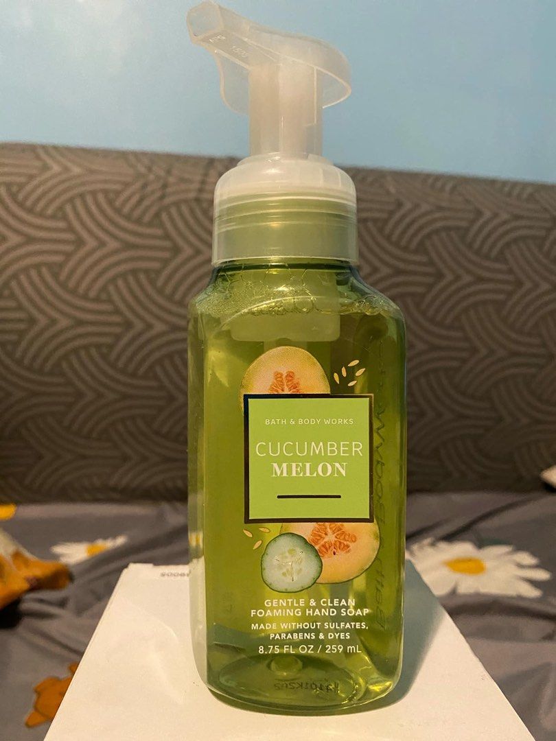 Bath & Bodyworks Cucumber Melon Lotion & Foaming Hand Soap (Category: Body Care) located in Pasig City. Submitted by tquimno (Listing ID 1358087590, Image 3). Description: Sold as Set or Separately From the US Not used or tried Unopened.